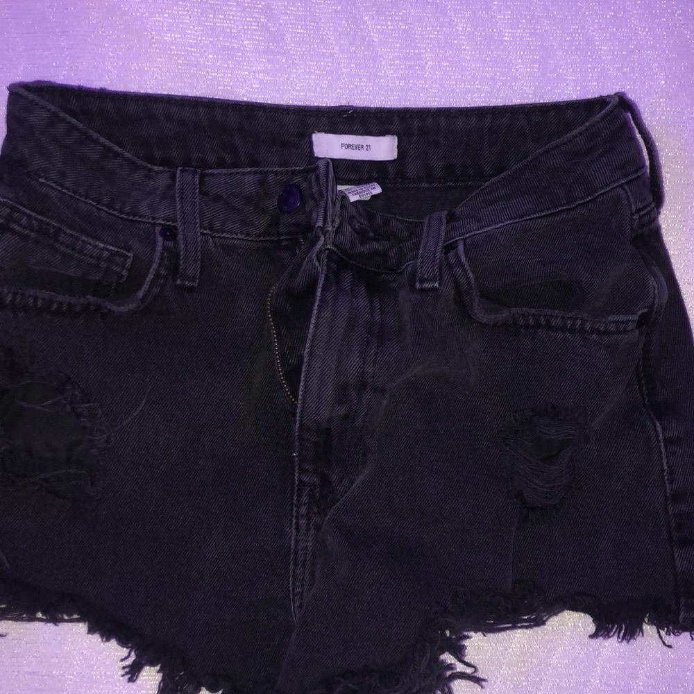 FOREVER 21 black shorts ! Size 26